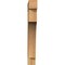 Ekena Millwork Westlake Block Rough Sawn Bracket, Western Red Cedar, 4"W x 24"D x 32"H BKT04X24X32WTL05RWR - alternate 2